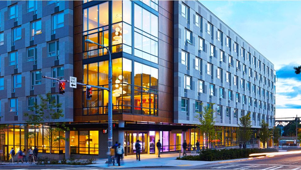Lander Hall Student Housing University of Washington Mutual Materials