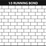 1/3 Running Bond