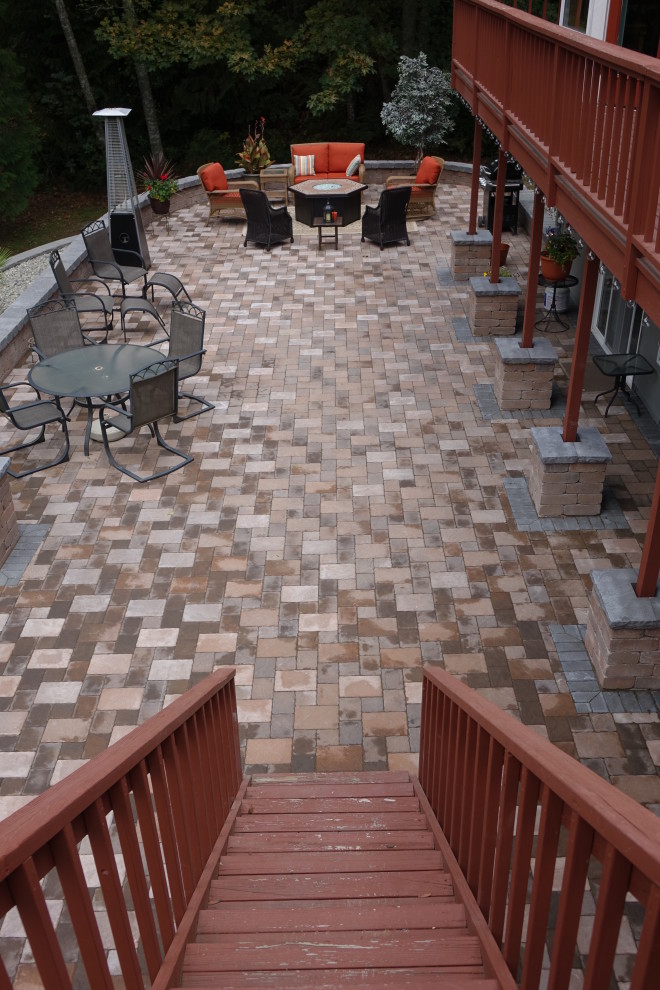 Harvest Blend Dominion Slate Patio (project by Dreamscapes)