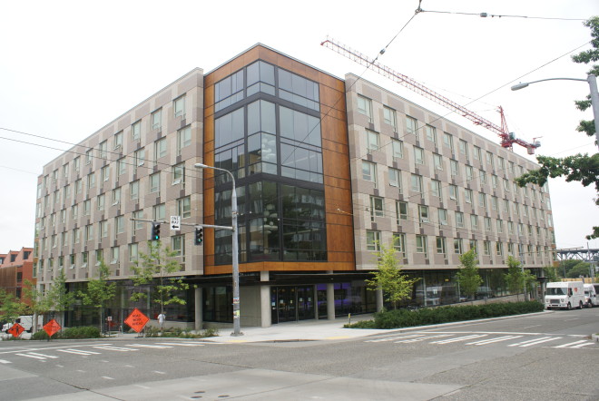 UW Lander Hall - Construction Photo