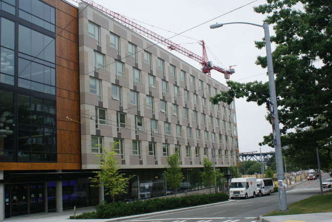 Urban Living - UW Lander Hall - Construction Photo