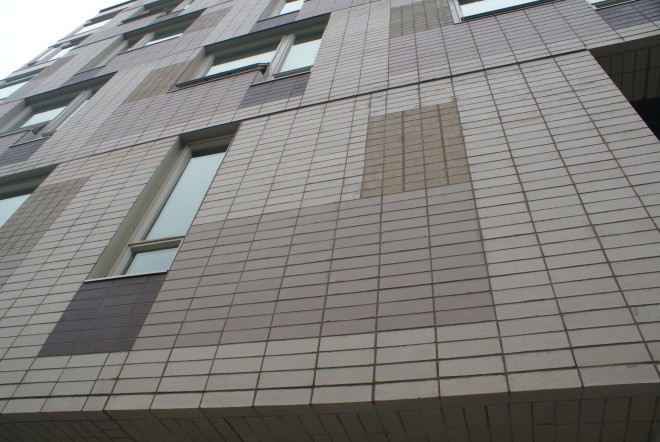 UW Lander Hall -  Gray Brick Blend Design