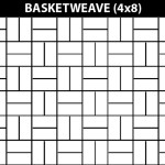 Basketweave (4 x 8)