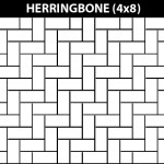 Herringbone (4 x 8)