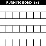 Running Bond (8 x 8)