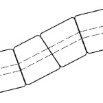 Serpentine Wall Using 4" x 8" Units