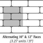 StackStone Alternating 10" and 12" Faces
