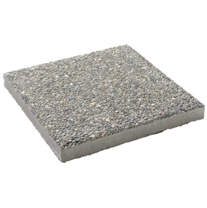 16" Square Exposed Aggregate Stepping Stone