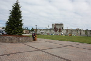 Mutual Materials paver plaza