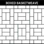 12 x 24 Boxed Basketweave