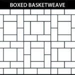 Boxed Basketweave - 24 x 24 - 25%, 12 x 24 - 75%