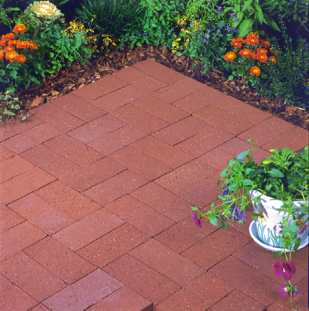 Red Clay Patio Paver - Mutual Materials