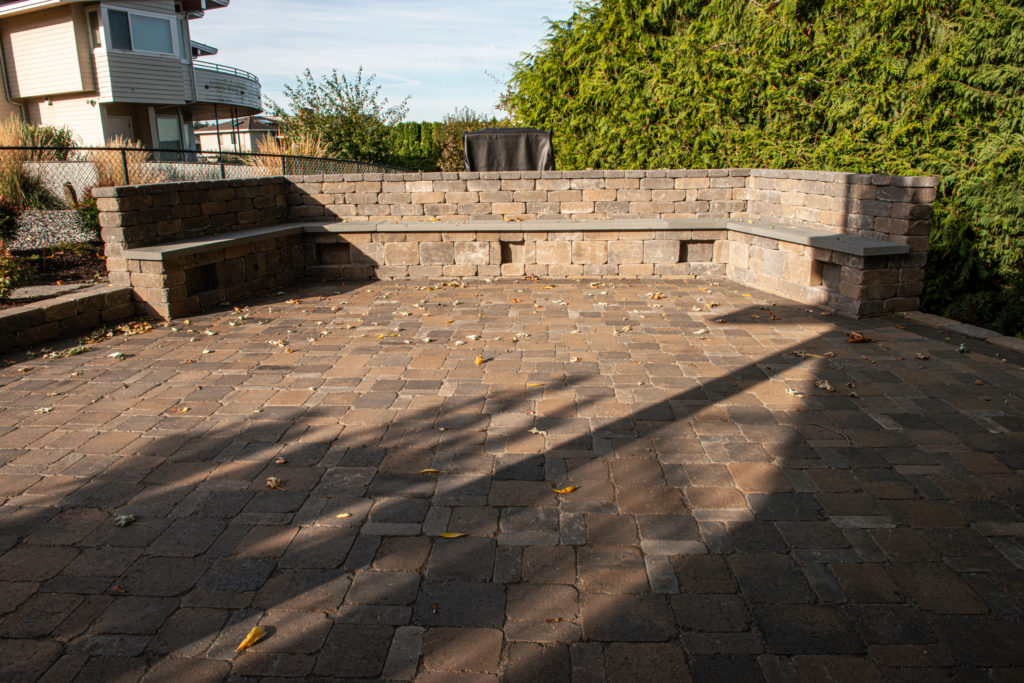 Brick Pavers Installation by Elemental Landscapes Ltd.