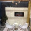 Parchment White Gloss Glazed Slimbrick - Image 5