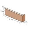 Tweed Brown Gloss Glazed Slimbrick® - Image 3