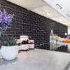 Onyx Black Gloss Glazed Slimbrick - Image 2