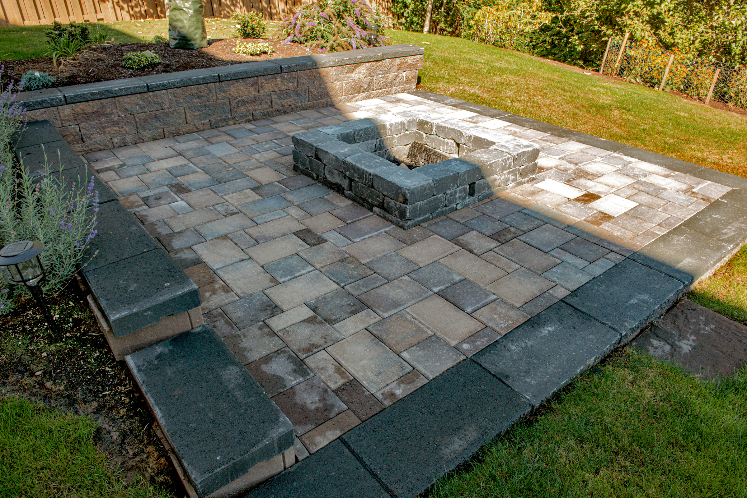 StackStone 39" Square Fire Pit Kit - Image 2