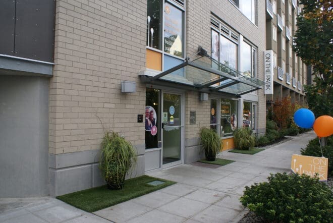Pewter Face Brick veneer on condominiums in Seattle, WA