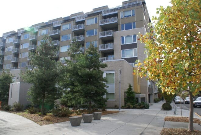 Mutual Materials Pewter Face Brick used On The Park Condos 