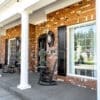 A home with a Mutual Used brick veneer