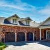 Custom home veneer completed with Mutual Used brick from Mutual Materials