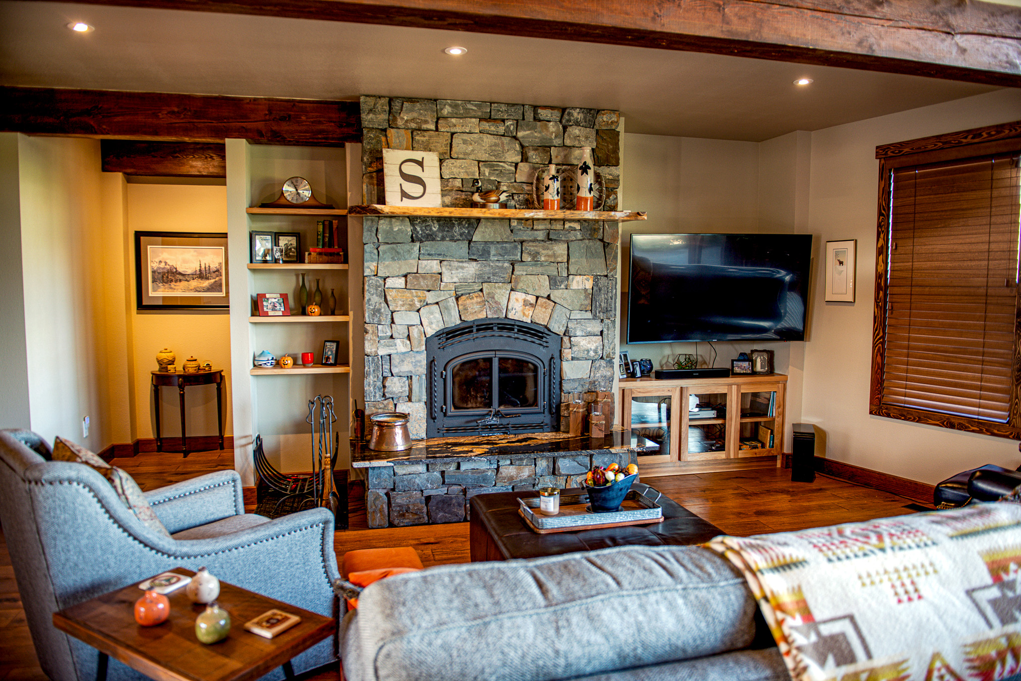 Warmth and Style of Indoor Fireplace Design | Mutual Materials